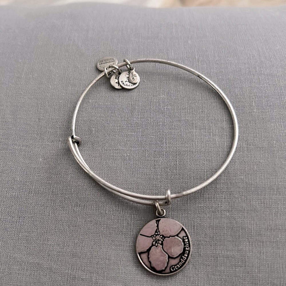 Alex and Ani Granddaughter charm bracelet